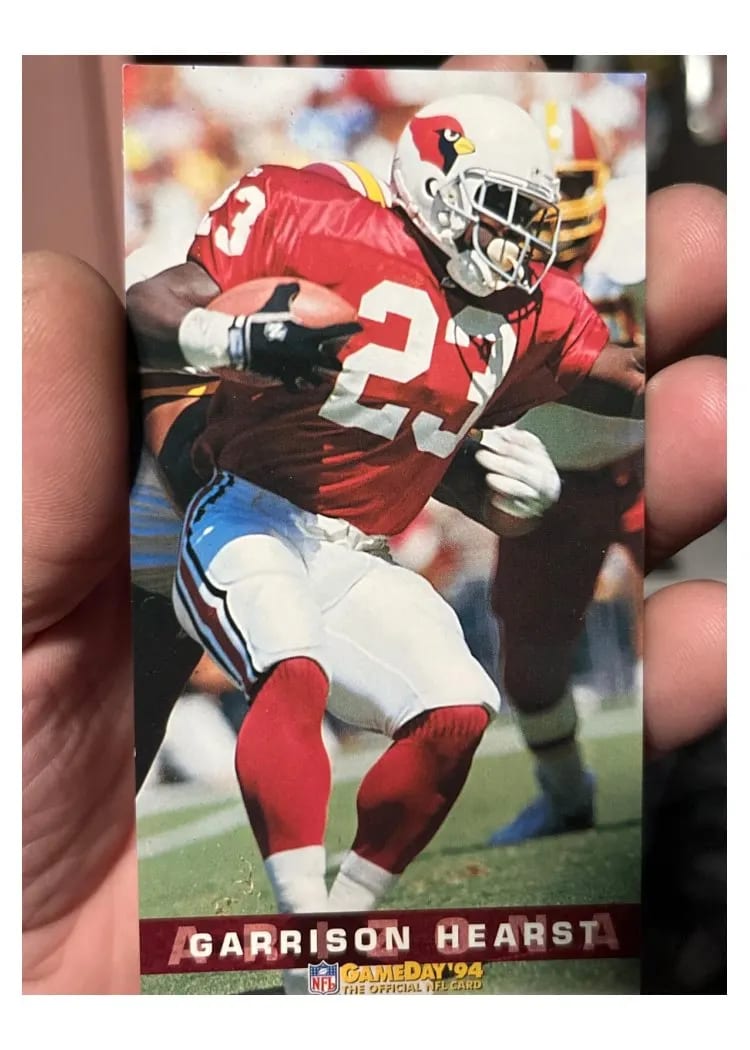 1994 Fleer Gameday Garrison Hearst #4 card
