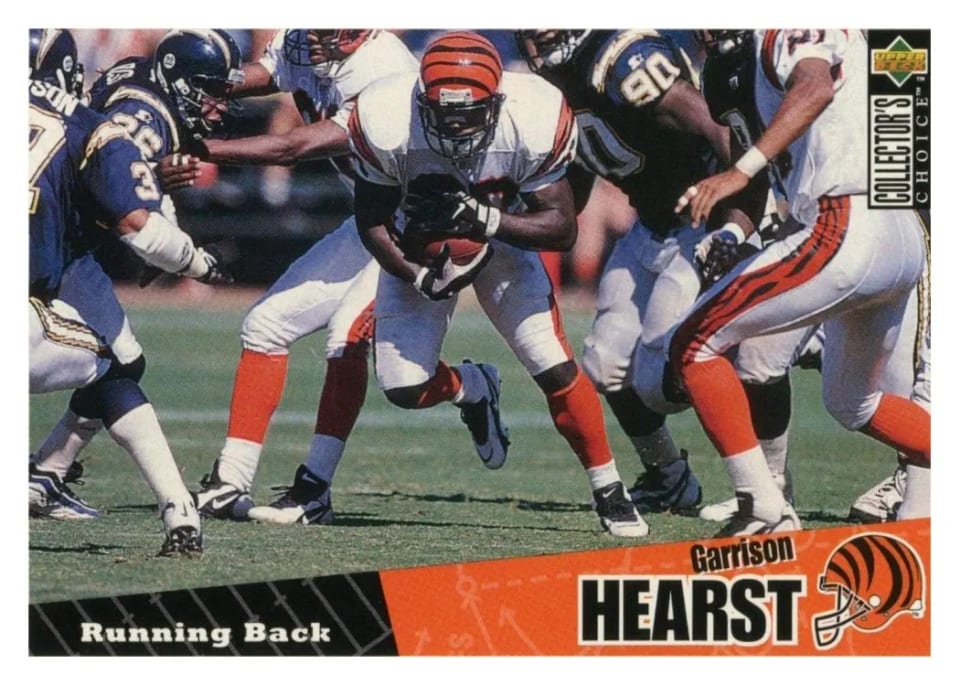 1996 Collector's Choice Update Garrison Hearst #U145 card