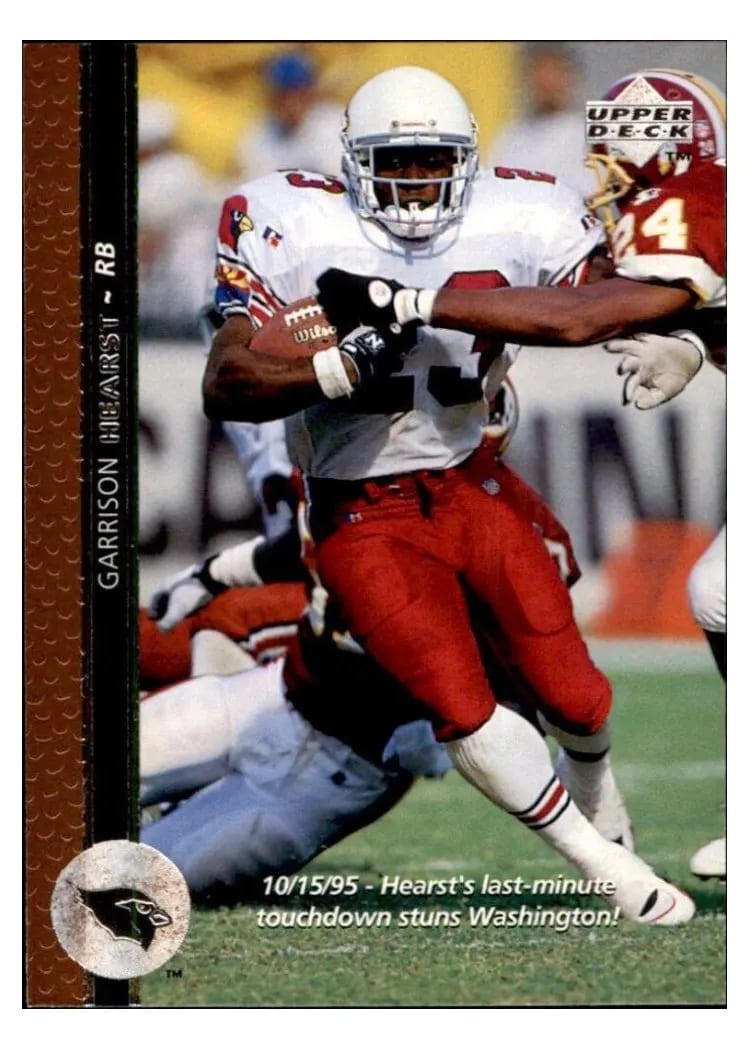 1996 Upper Deck Garrison Hearst #61 card