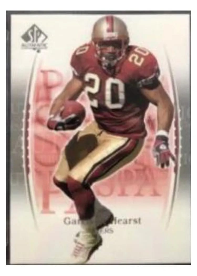2003 SP Authentic Garrison Hearst #40 card