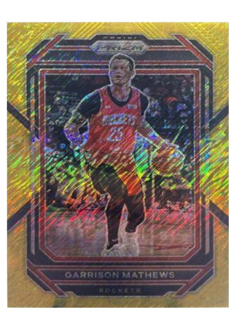 2022-23 Panini Prizm Base Set Garrison Mathews #188 card