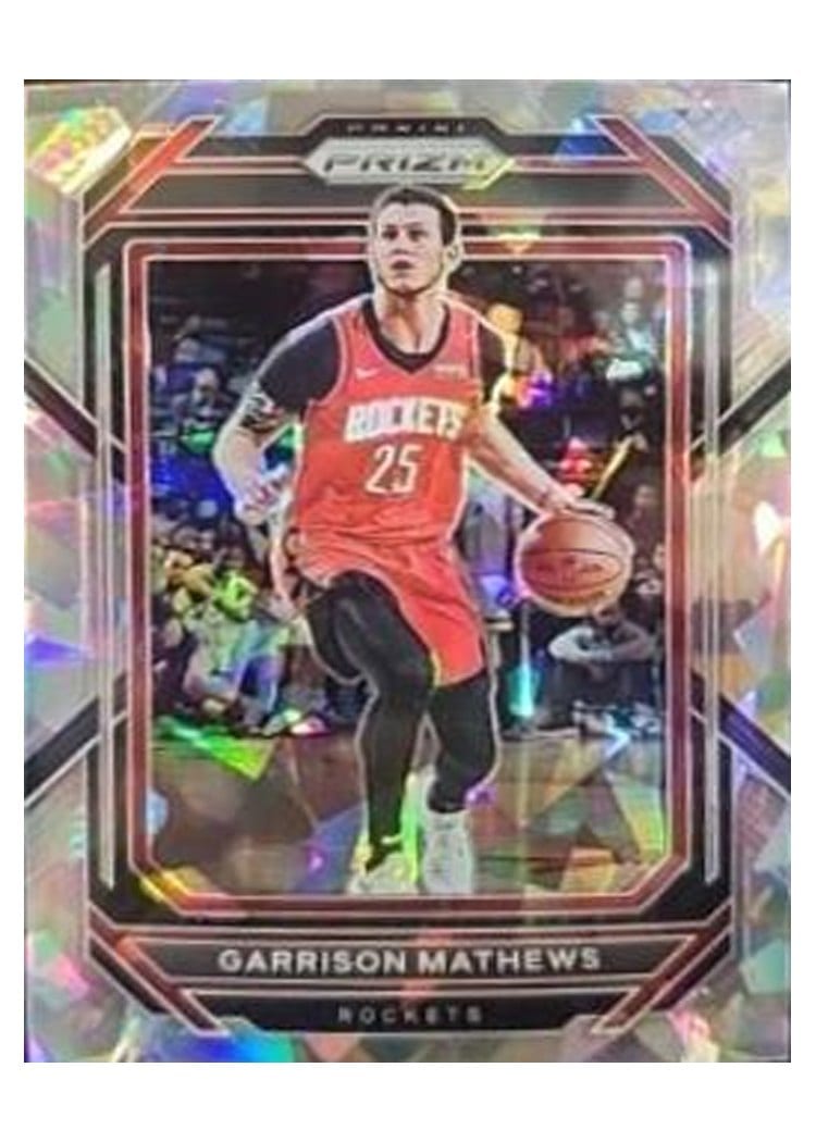 2022-23 Panini Prizm Base Set Garrison Mathews Ice Prizm #188 card