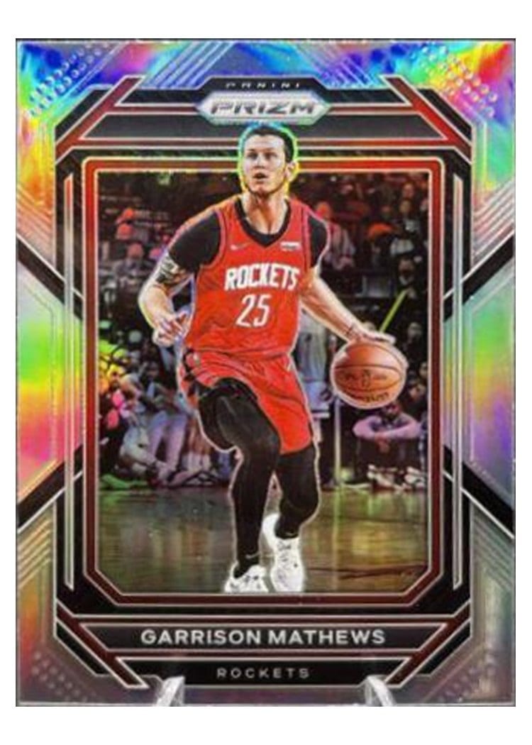 2022-23 Panini Prizm Base Set Garrison Mathews Silver Prizm #188 card