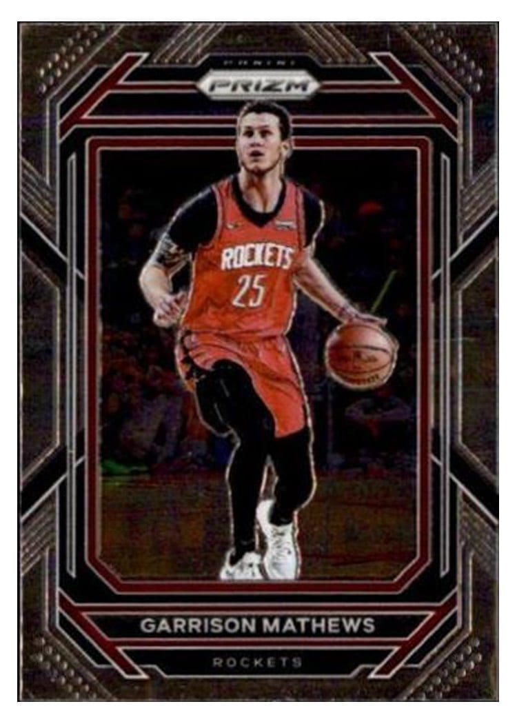 2022-23 Panini Prizm Base Set Garrison Mathews #188 card