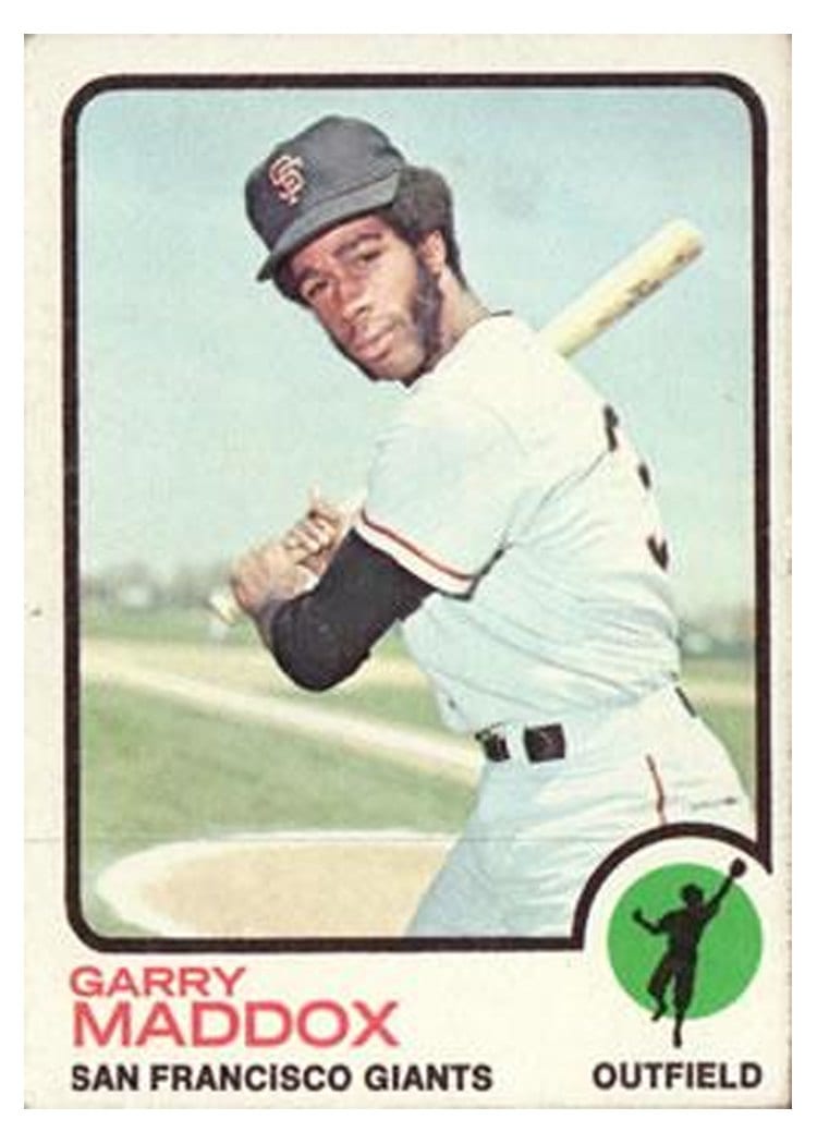 1973 Topps Garry Maddox #322 card