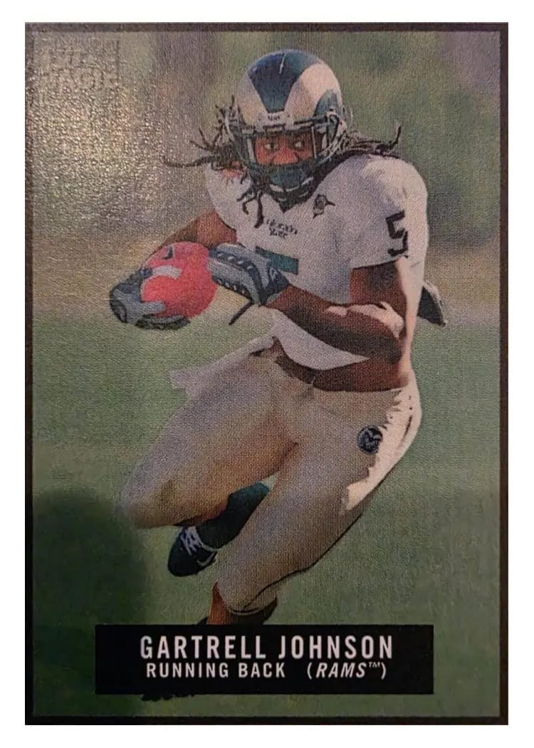 2009 Topps Magic Gartrell Johnson #20 card