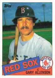 1985 Topps Base Set Gary Allenson #259 card