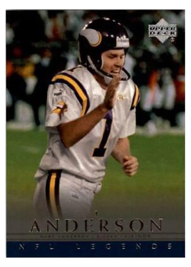 2000 Upper Deck Legends Gary Anderson #40 card