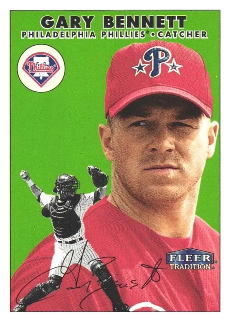 2000 Fleer Tradition Gary Bennett #23 card