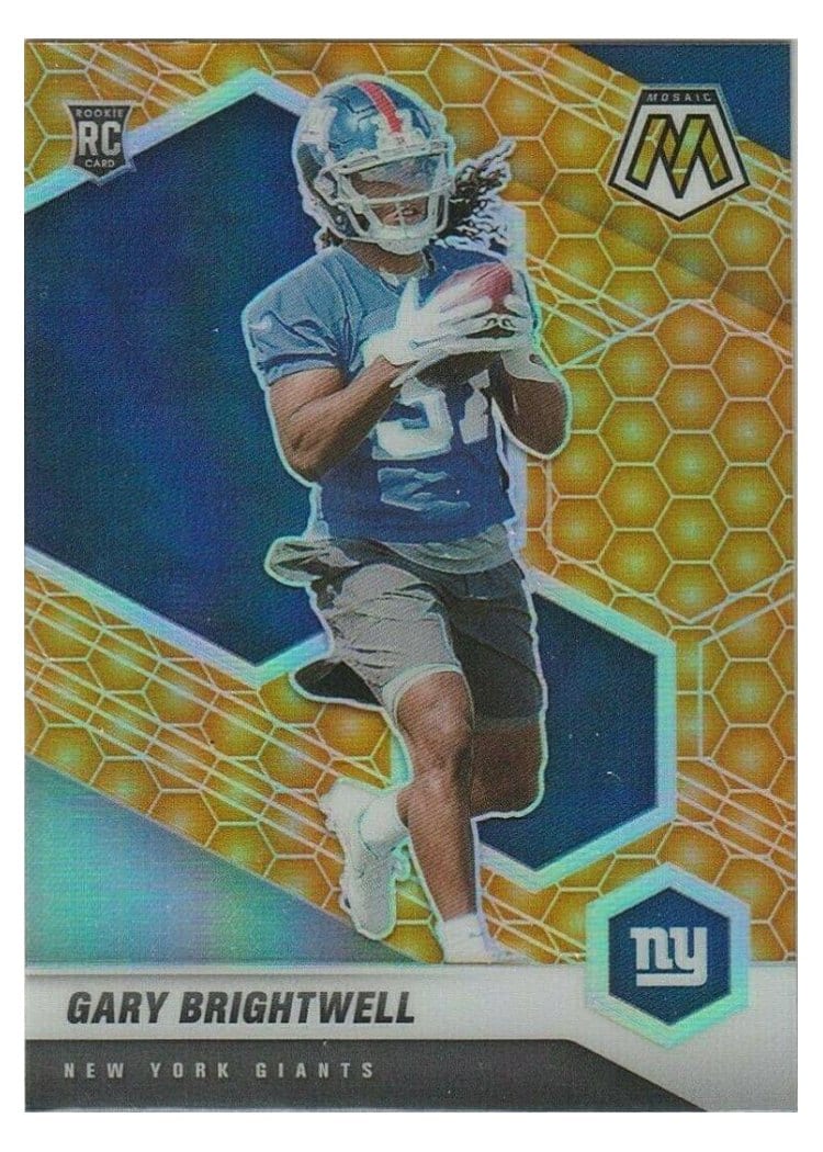 2021 Panini Mosaic Base Set Gary Brightwell #377 card