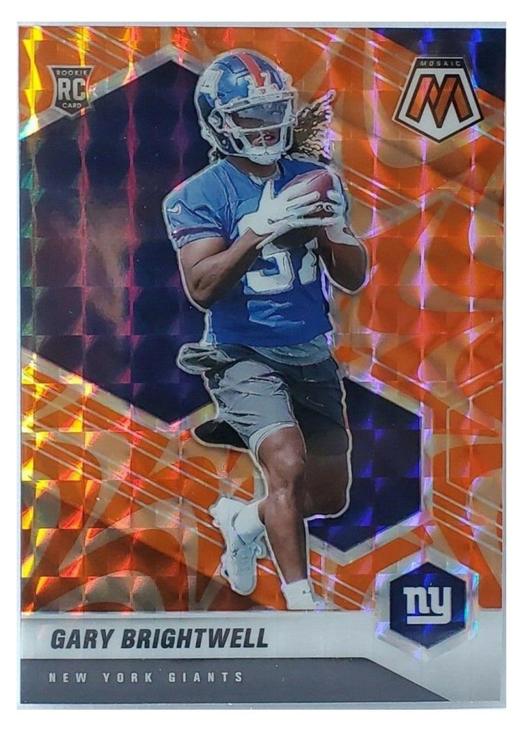 2021 Panini Mosaic Base Set Gary Brightwell #377 card