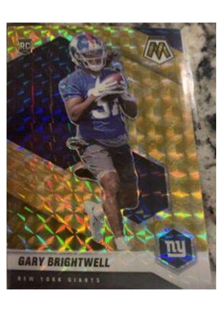 2021 Panini Mosaic Base Set Gary Brightwell #377 card