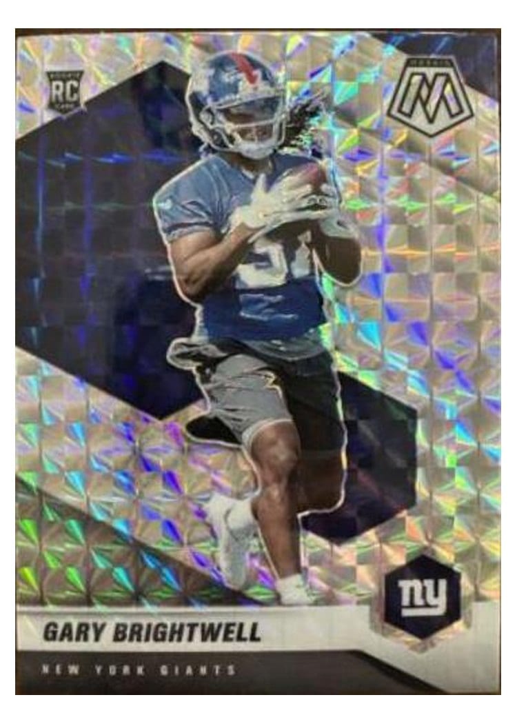 2021 Panini Mosaic Base Set Gary Brightwell #377 card