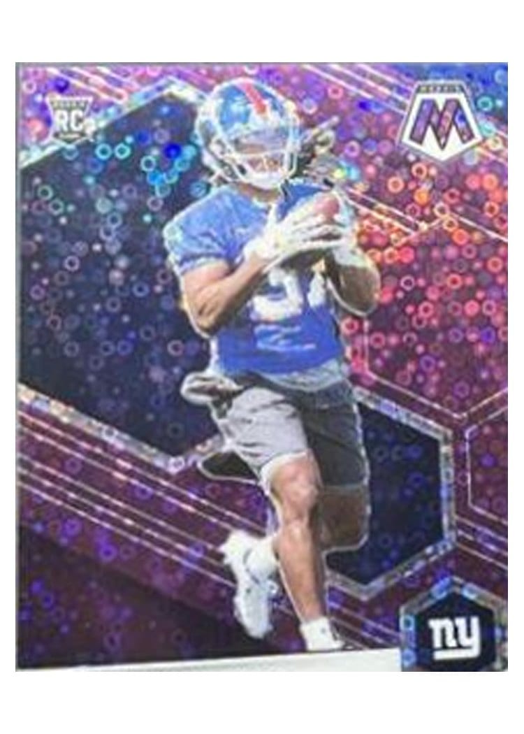 2021 Panini Mosaic Base Set Gary Brightwell Purple Mosaic #377 card