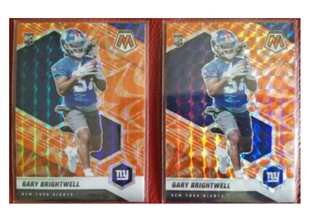 2021 Panini Mosaic Base Set Gary Brightwell #377 card