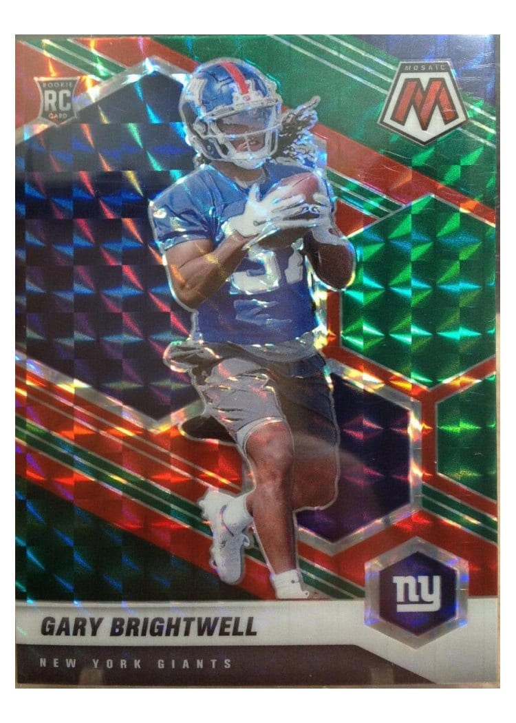 2021 Panini Mosaic Base Set Gary Brightwell #377 card