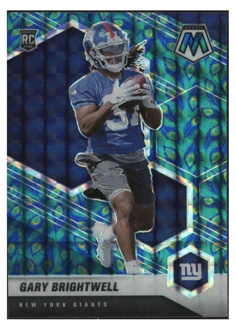 2021 Panini Mosaic Base Set Gary Brightwell #377 card