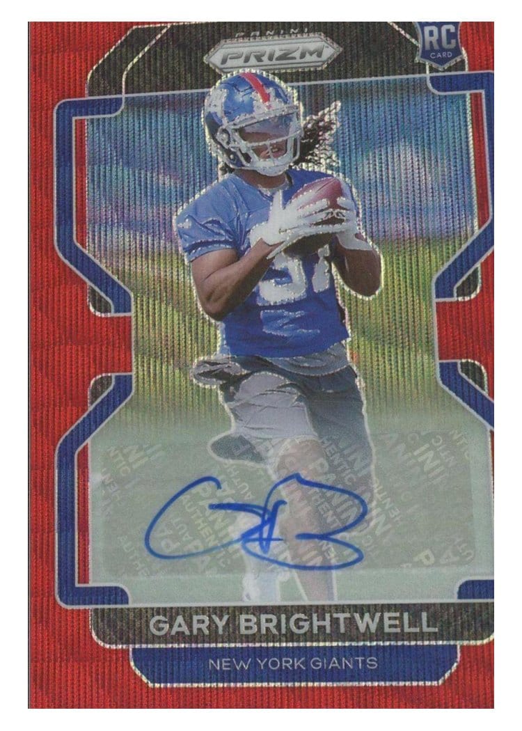2021 Panini Prizm Base Set Gary Brightwell #400 card