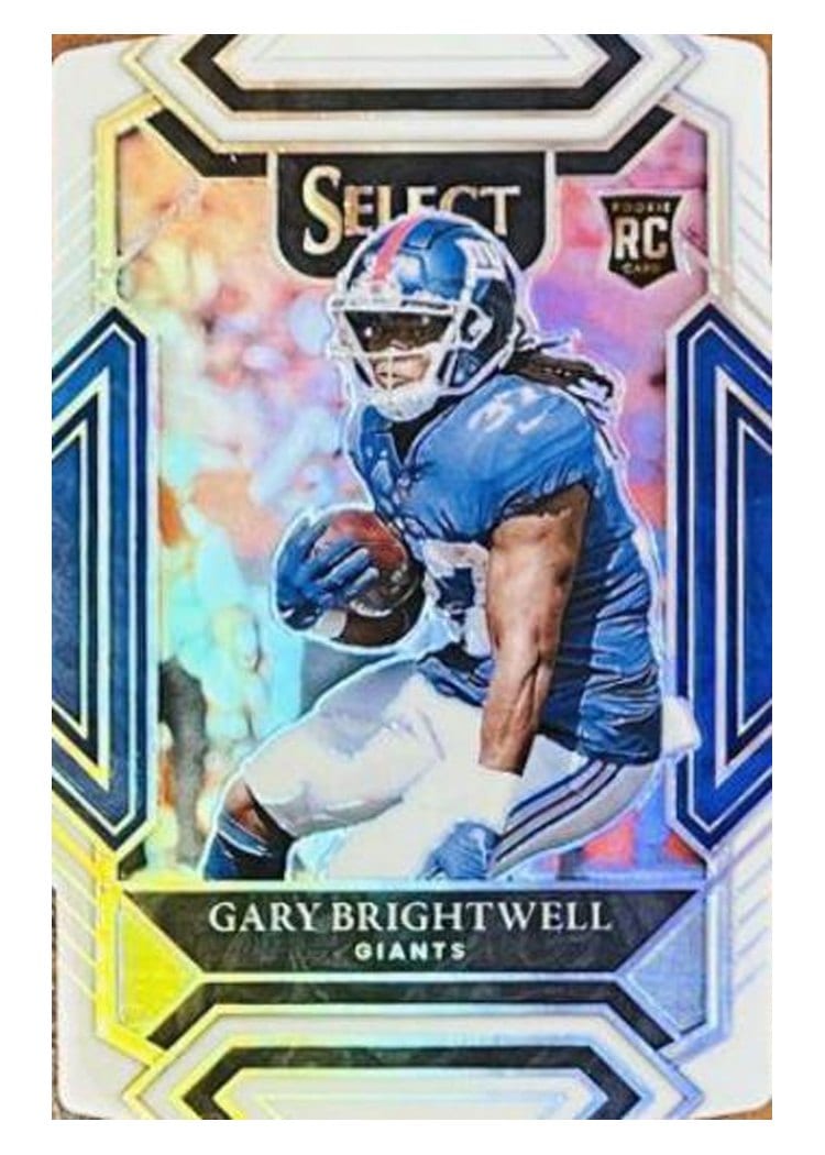 2021 Panini Select Base Set Gary Brightwell White Die Cut #295 card