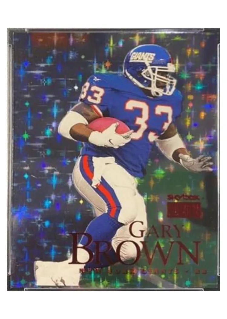 1999 Skybox Premium Gary Brown #29 card