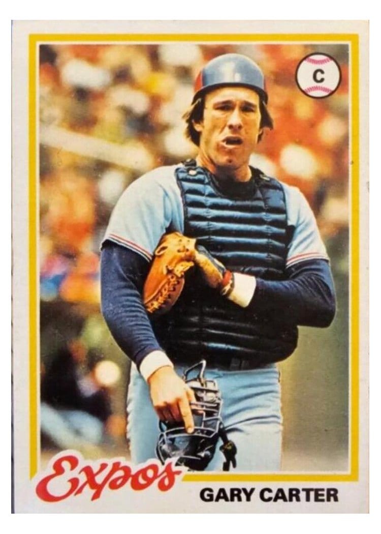 1978 Topps Gary Carter #120 card