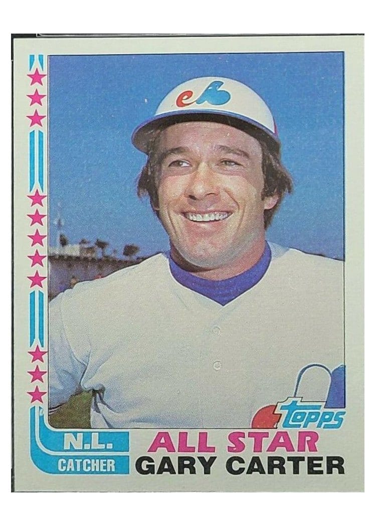1982 Topps Gary Carter #344 card