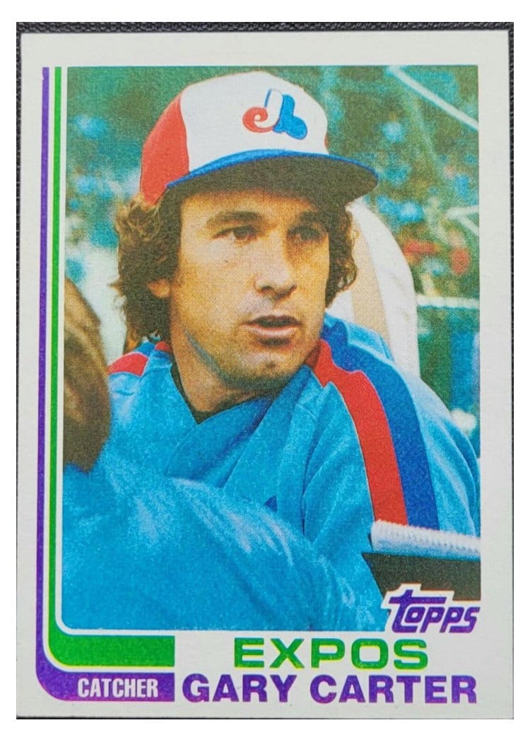 1982 Topps Gary Carter #730 card