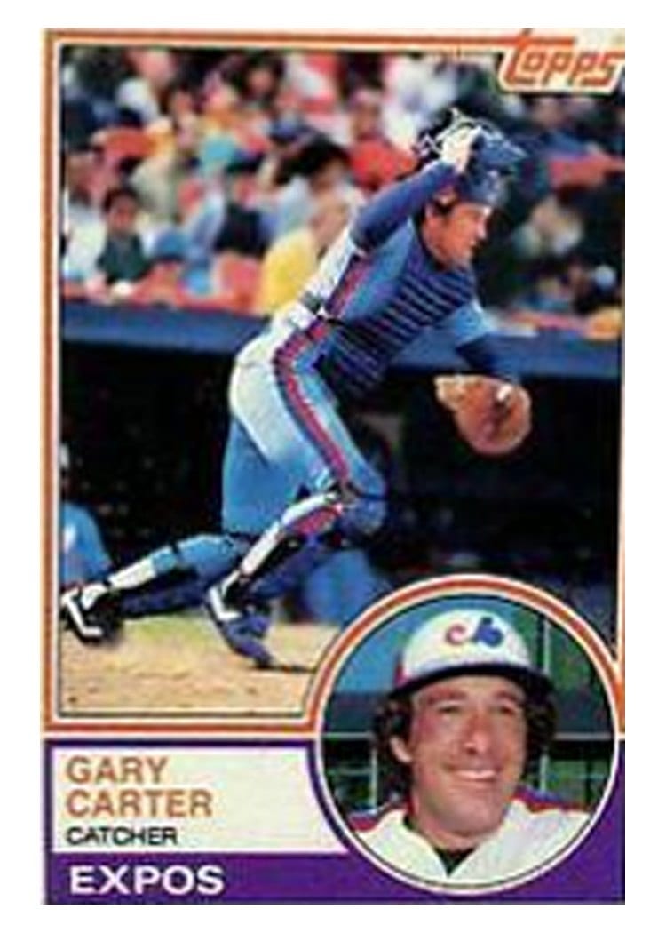 1983 Topps Gary Carter #370 card
