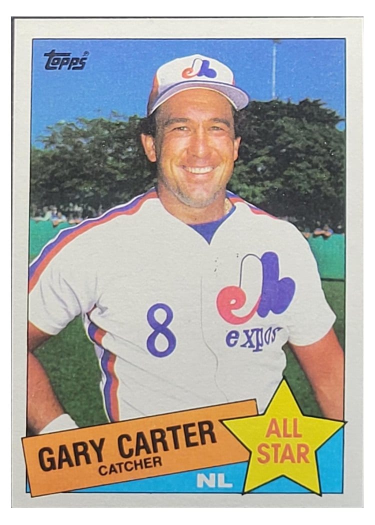 1985 Topps Gary Carter #719 card