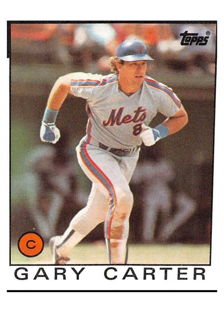 1986 Topps Gary Carter #170 card