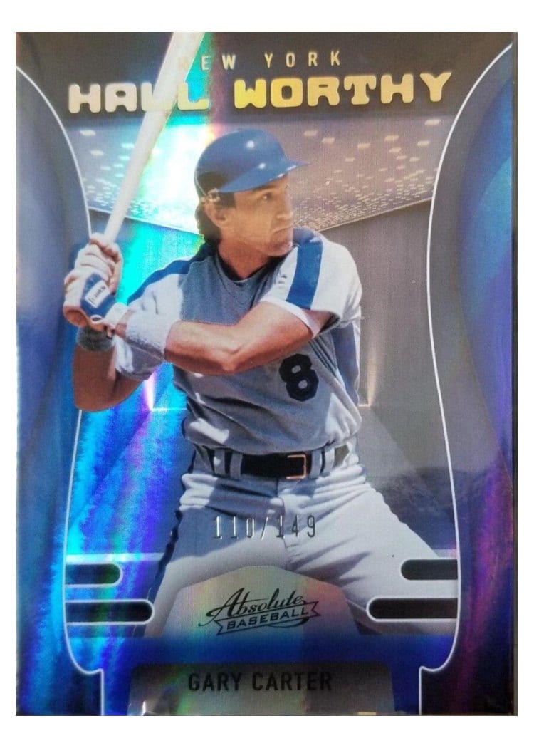 2022 Panini Absolute Hall Worthy Gary Carter #HW-12 card