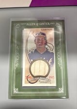 2023 Topps Allen & Ginter Framed Mini Relics Gary Carter #MFR-GC card