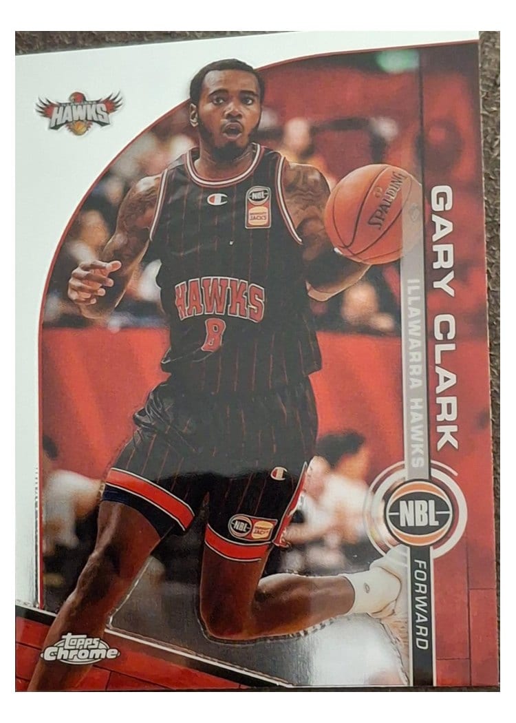 2023-24 Topps Chrome NBL Base Set Gary Clark #33 card