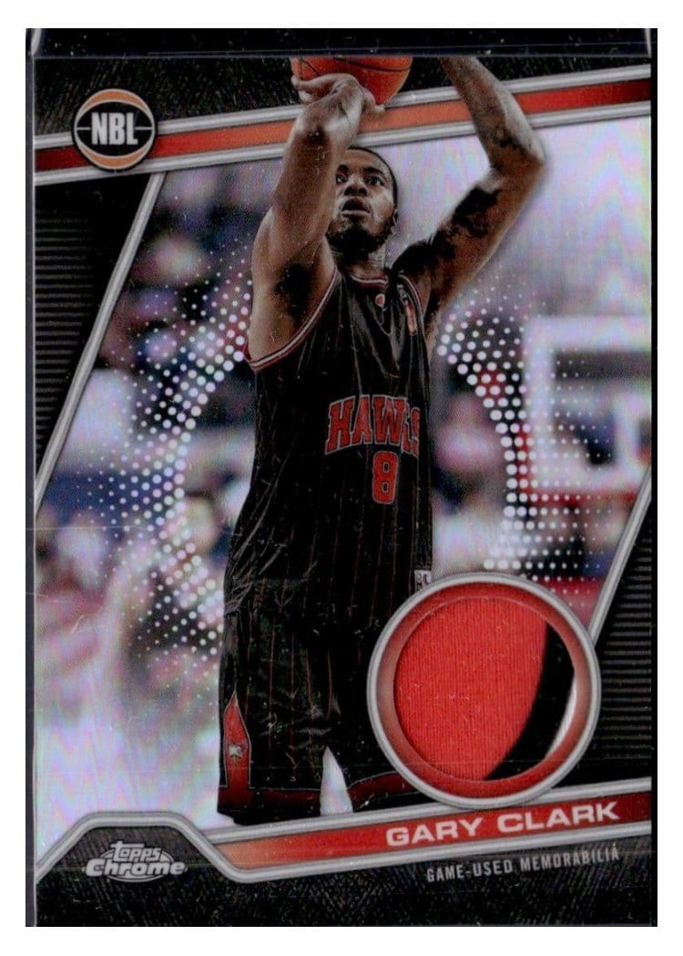 2023-24 Topps Chrome NBL NBL Relic Refractor Gary Clark #NRR-31 card