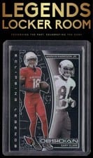 2024 Panini Obsidian Eclipsing Legends Gary Clark/Marvin Harrison Jr. #12 card