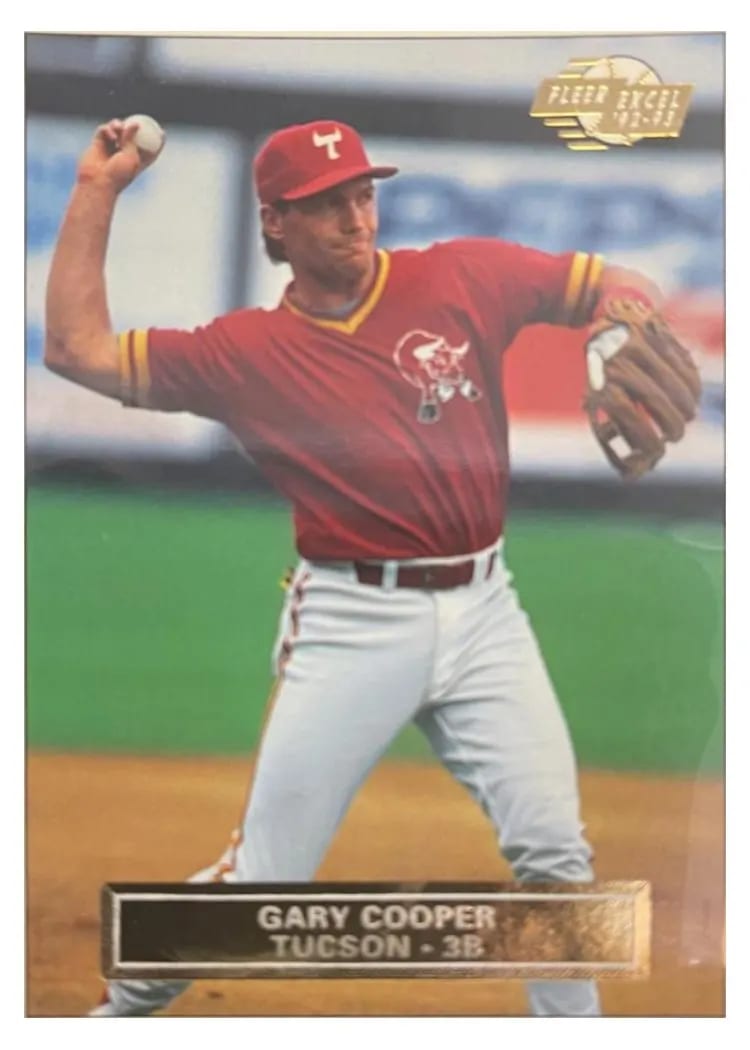 1992 Fleer Excel Gary Cooper #40 card