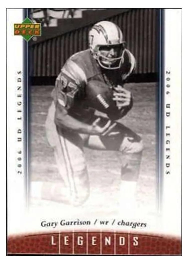 2006 Upper Deck Legends Gary Garrison #93 card