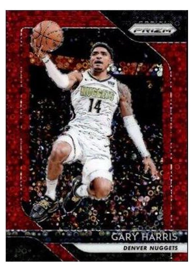 2018-19 Panini Prizm Base Set Gary Harris Fast Break Prizm Red #72 card
