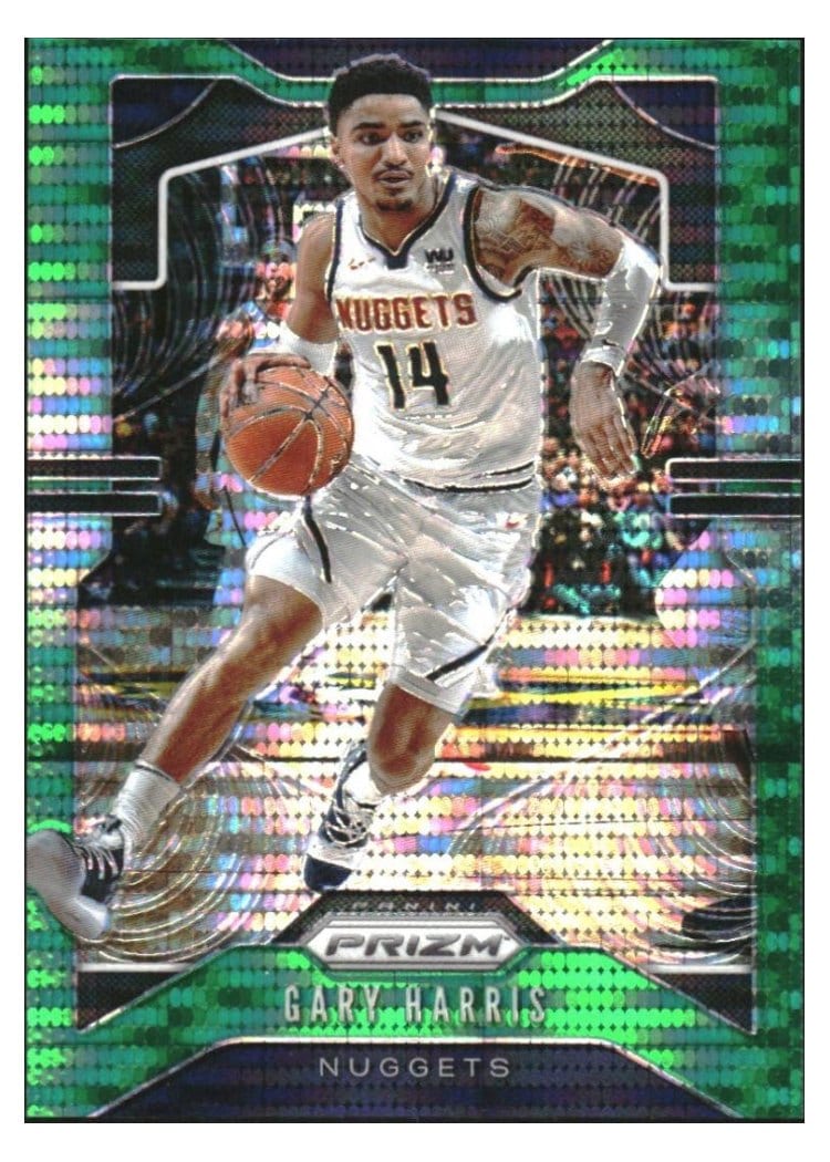 2019-20 Panini Prizm Base Set Gary Harris Green Pulsar #89 card