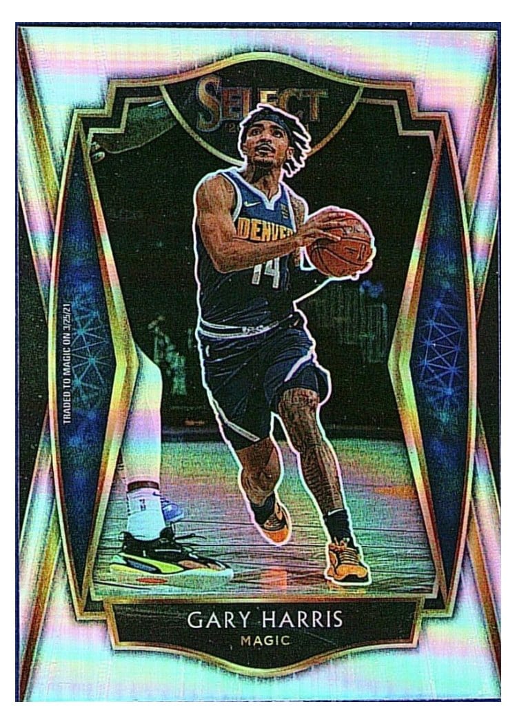 2020-21 Panini Select Base Set Gary Harris Silver Prizm #160 card