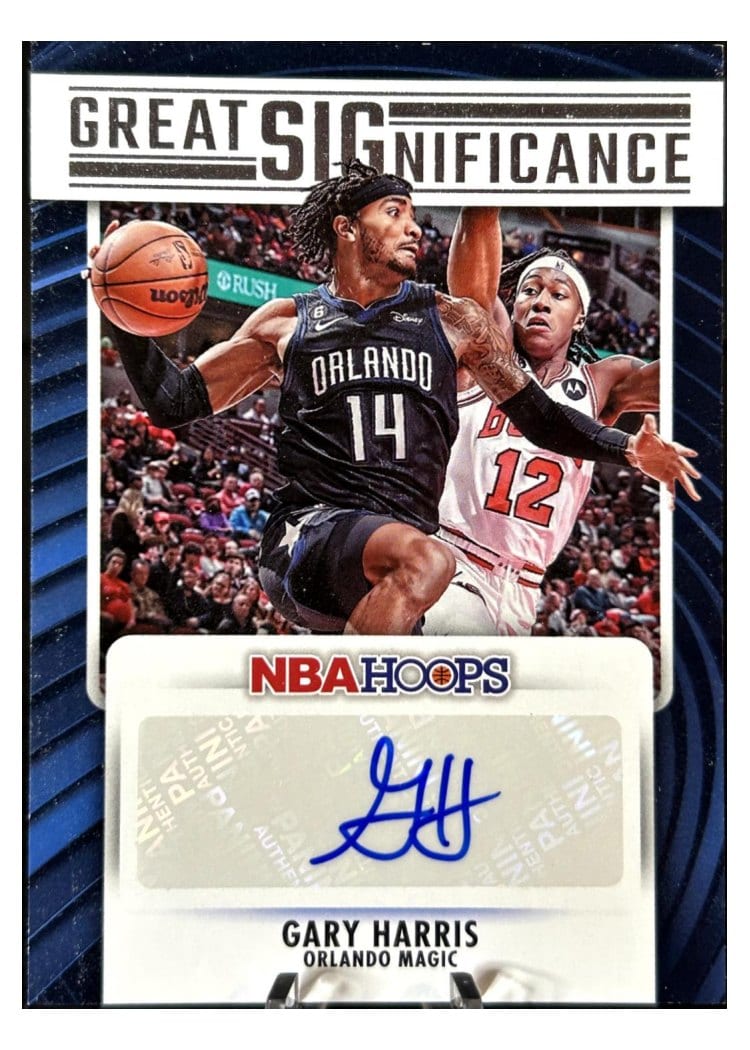 2023-24 Hoops Great SIGnificance Gary Harris #GS-HAR card