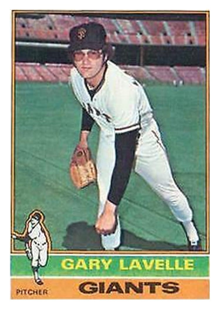 1976 Topps Gary Lavelle #105 card