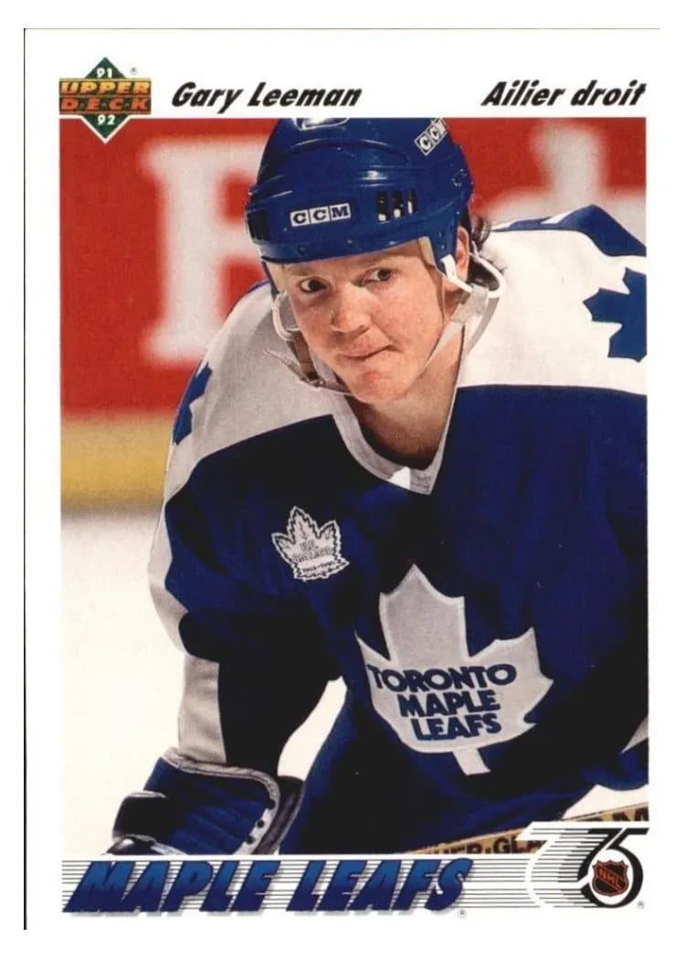 1991 Upper Deck Gary Leeman #272 card
