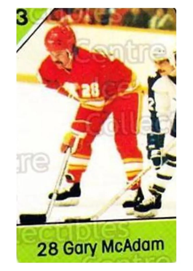 1982 Post Cereal Gary McAdam card