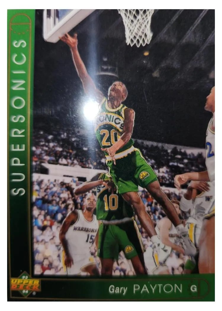 1993 Upper Deck Gary Payton #295 card