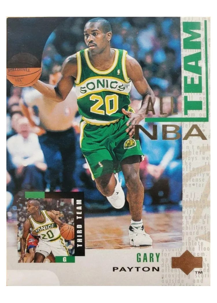 1994 Upper Deck Gary Payton #25 card