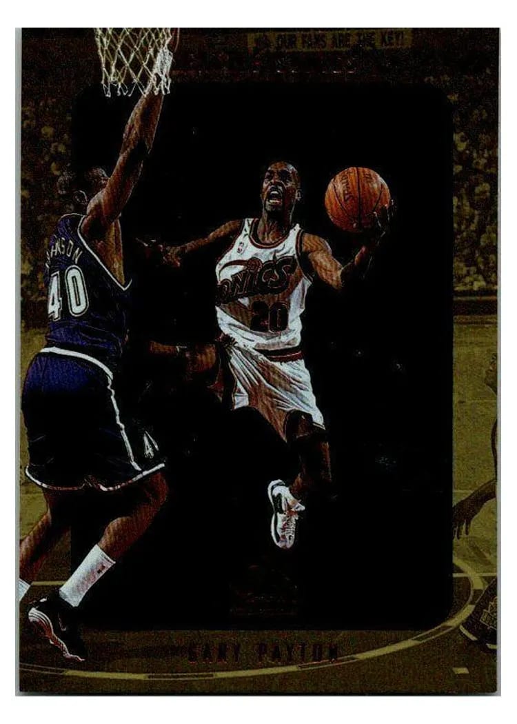 1997 SP Authentic Gary Payton #131 card