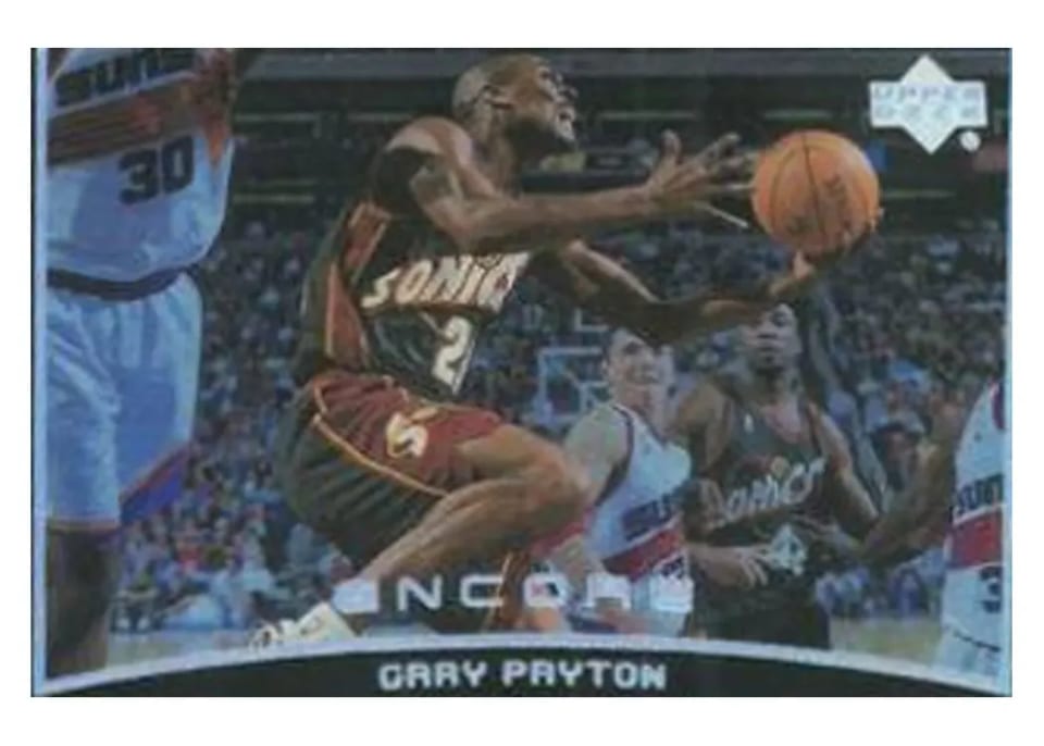 1998 Upper Deck Encore Gary Payton #77 card