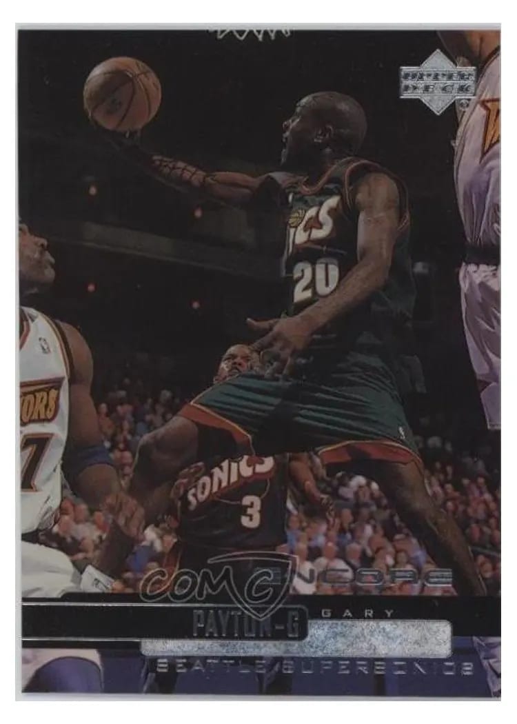 1999 Upper Deck Encore Gary Payton #75 card