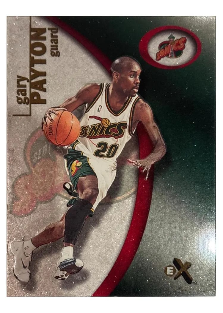 2000 Fleer E-X Gary Payton #85 card
